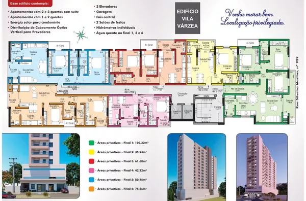 Apartamento para venda 03 quarto(s), Bairro Centro Erechim