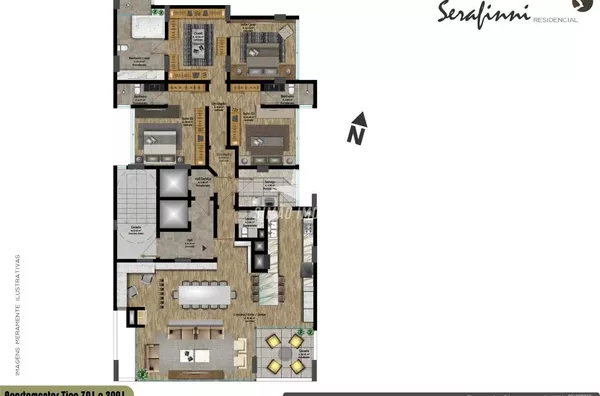 Apartamento para venda,  03 quarto(s), Bairro Centro, Erechim
