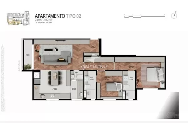 Apartamento para venda 2 e 3 quarto(s) centro erechim