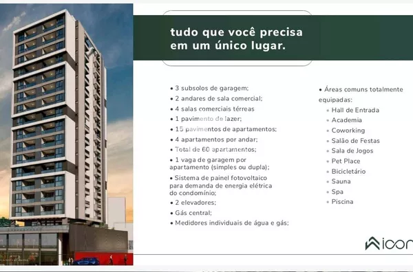 Apartamento 2 quartos para venda, bairro Fátima, Erechim