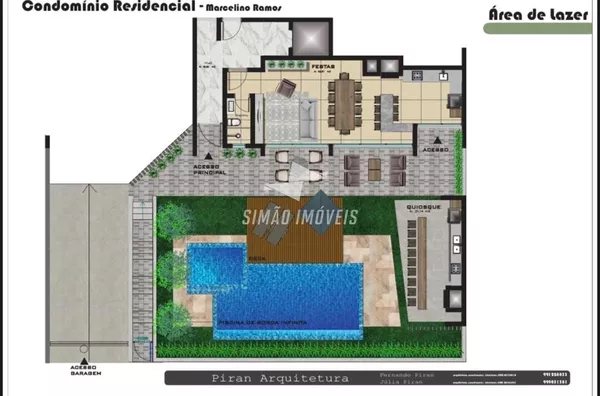 Apartamento para venda, 2 quarto(s), Bairro Centro, Marcelino Ramos