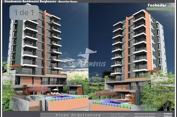 Apartamento para venda, 2 quarto(s), Bairro Centro, Marcelino Ramos