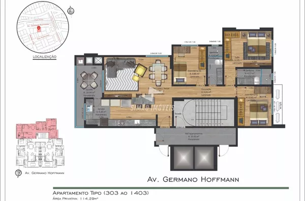 Apartamento para venda, 3 quarto(s), Bairro Centro, Erechim