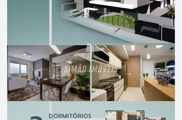 Apartamento para venda 2 quarto(s) Bairro Bela Vista Erechim