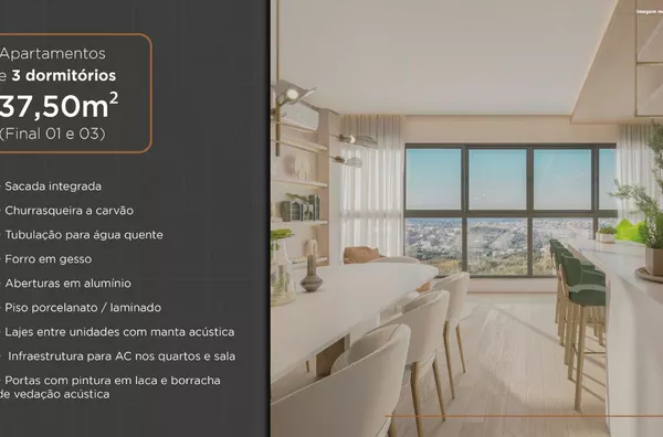 Apartamento para venda, 3 quarto(s),  Bairro Centro, Erechim