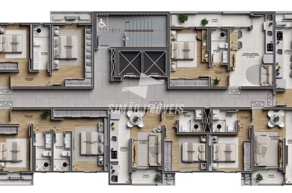 Apartamento para venda, 1 quarto(s),  Centro, Erechim