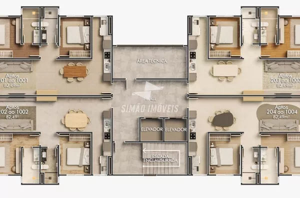 Lançamento para venda, Bairro Centro, Erechim