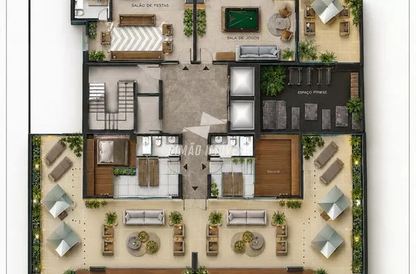 Apartamento para venda, 02 Dormitórios, Bairro Fátima, Erechim