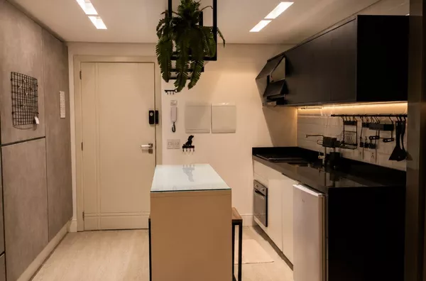 MOINHOS IMOBILIÁRIA 1dormitório com garagem em frente ao PARCÃO