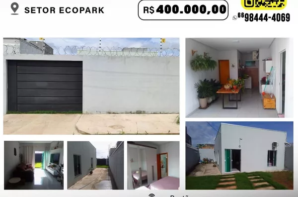 Casa para venda,  Setor Eco Park, Confresa