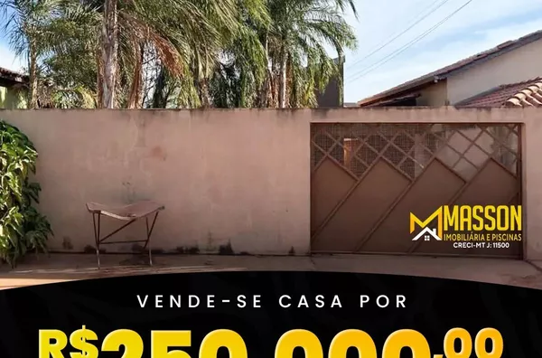 Casa para venda  - Selecione - Bairro, Confresa
