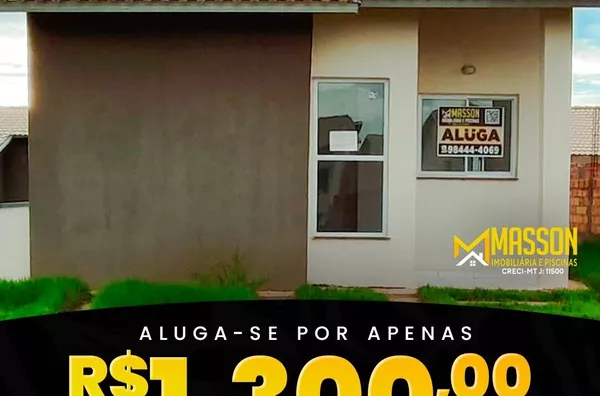 Casa para aluguel,  Setor Imperial Eco Park, Confresa