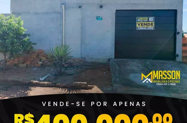Casa para venda,  Colina Park, Confresa