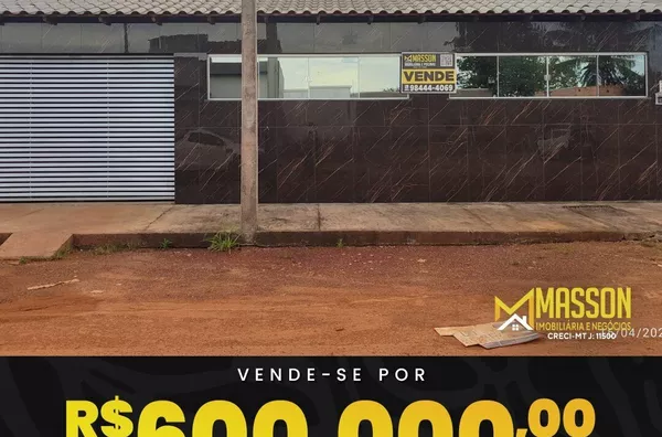 Casa para venda,  Buritis Ii, Confresa