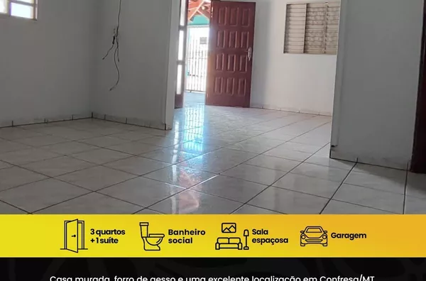Casa para aluguel,  Centro Empresarial, Confresa