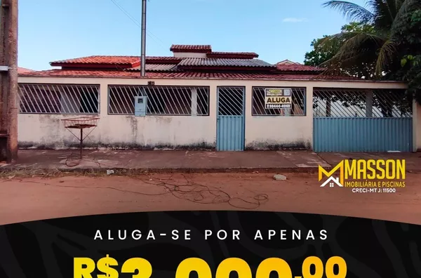 ALUGA-SE CASA JARDIM DO EDEM 