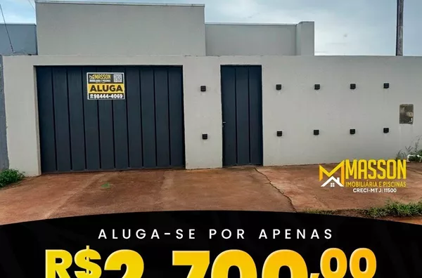 Casa para aluguel,  Setor Ecopark, Confresa