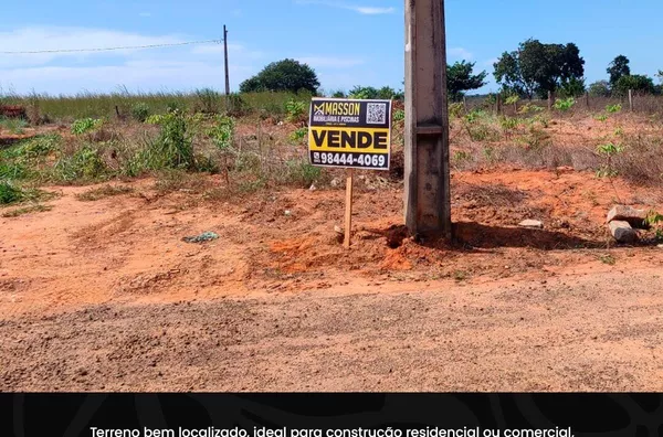Terreno para venda,  Setor Eldorado, Confresa