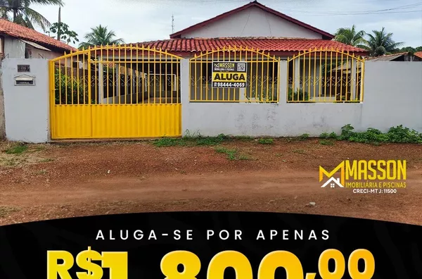 Casa para aluguel,  Setor Pavilhão, Confresa