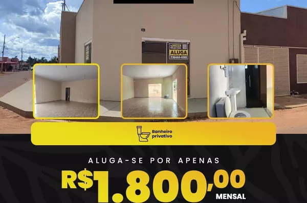 sala para aluguel,  Setor jardim planalto, Confresa