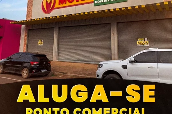 Sala comercial em galeria para aluguel,  Av Centro Oeste, Confresa
