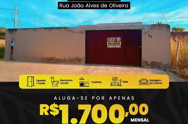 Casa para aluguel 3 quarto(s)