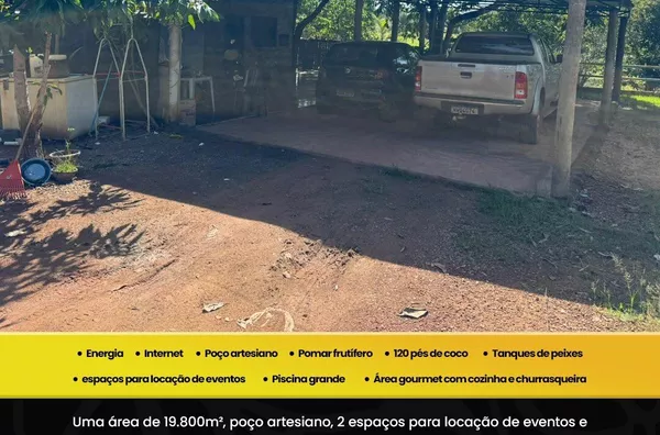 Chácara para venda,  Zona Rural, 