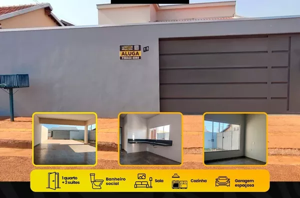 Casa para aluguel,  Jardim Vitoria, Confresa Mt