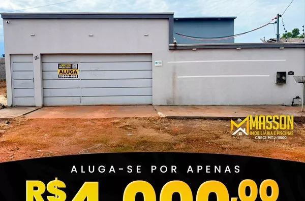 Casa para aluguel,  Setor Sudoeste, Confresa