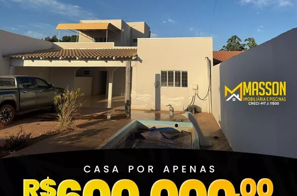 Casa para venda,  Setor Babinski, Confresa