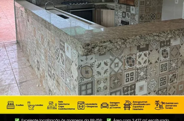 CHACÁRA PARA LOCAÇÃO 