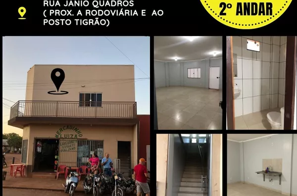 Sala comercial para aluguel,  - Selecione - Bairro, Confresa