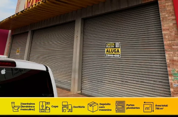 Sala comercial em galeria para aluguel,  Av Centro Oeste, Confresa