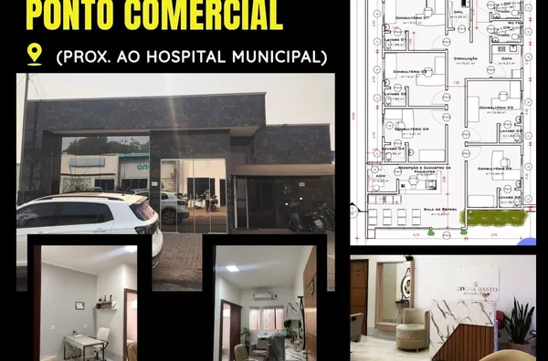 Sala comercial para venda,  Centro, Confresa