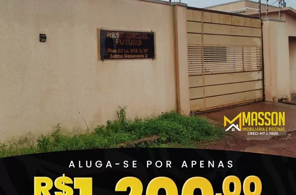 Kitinete / conjugados para aluguel,  Setor Santa Genoveva, Confresa