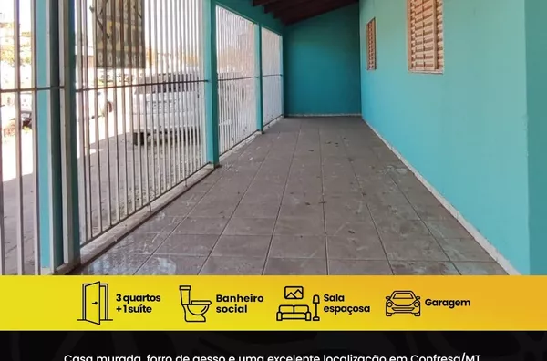 Casa para aluguel,  Centro Empresarial, Confresa