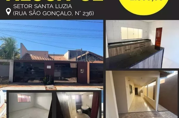 Casa para aluguel,  Santa Luzia, Confresa