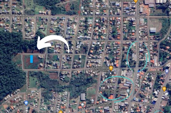 Terreno para venda,  Erica, Panambi