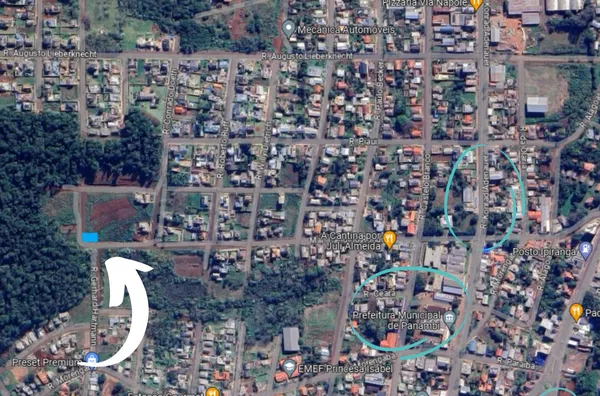 Terreno para venda,  Erica, Panambi