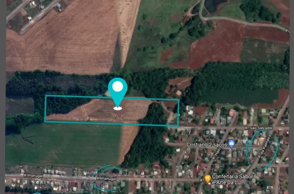 area de terras para venda