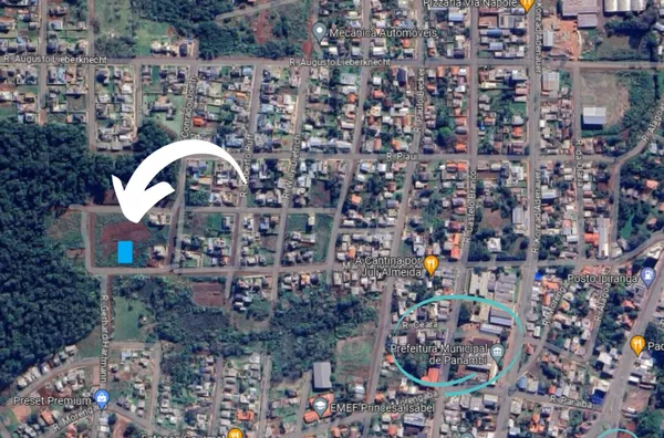 Terreno para venda,  Erica, Panambi
