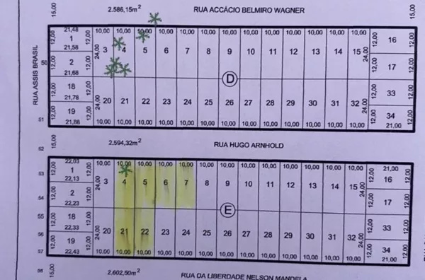 TERRENO loteamento residencial das colinas taquara