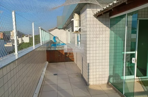 Cobertura duplex à venda 3 Qtos/ 2 Suítes + DEP completa - Vila da Penha