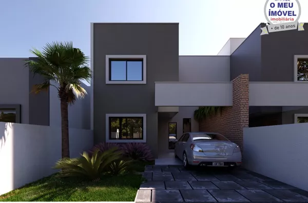 Maravilhoso sobrado para venda no bairro Guanabara em Francisco Beltrão-PR