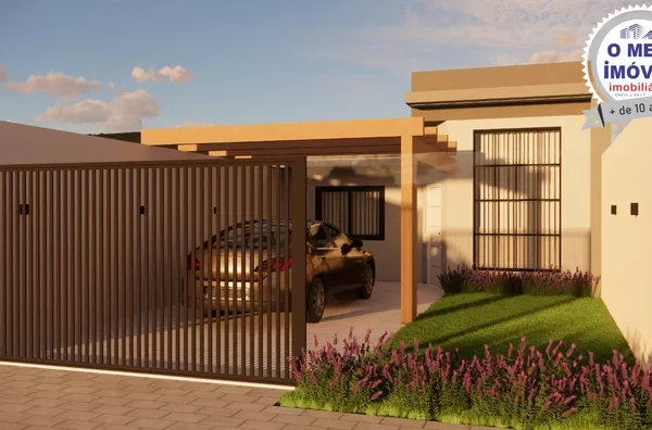 CASA EM FASE DE CONSTRUÇÃO,  Loteamento João Gelinski, Guarapuava