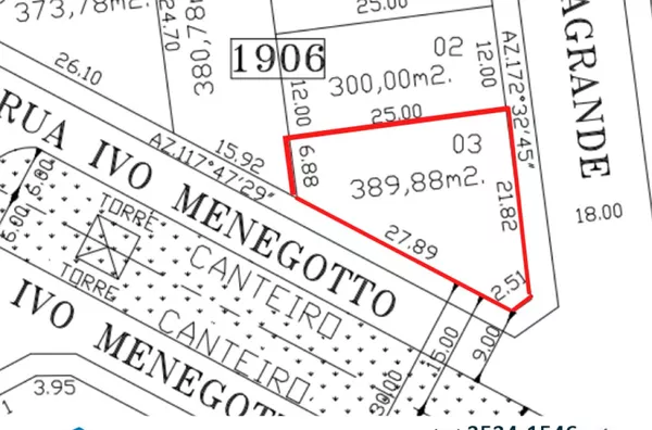 Terreno para venda Loteamento Montebello lote 03,quadra 1906