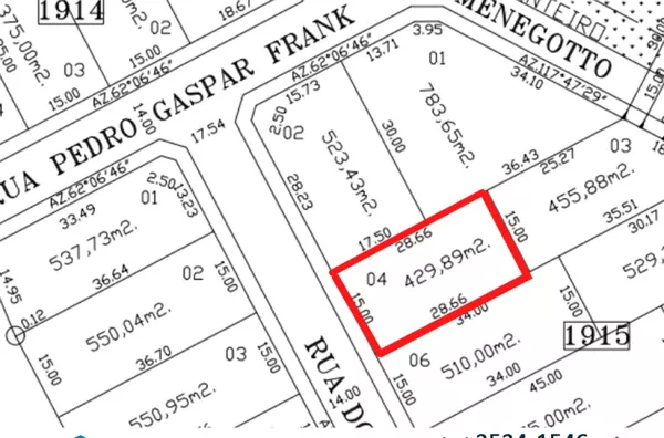 Terreno L4 Quadra 1915 Loteamento Montebello