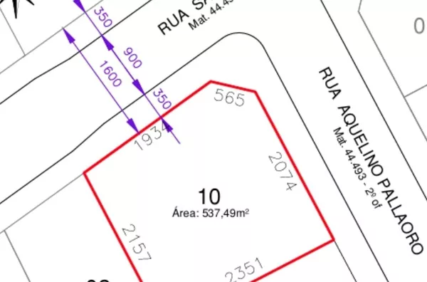 Terreno para venda no bairro Aeroporto em Pato Branco 