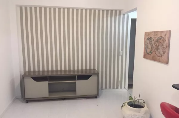 Apartamento 01 dormitório mobiliado com garagem na Trindade. - Foto 5