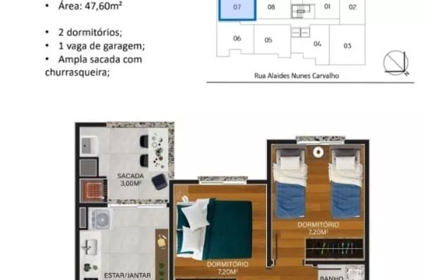 Apartamento para venda,  Bela Vista, Caxias Do Sul